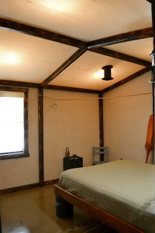 Base Camp timber beams