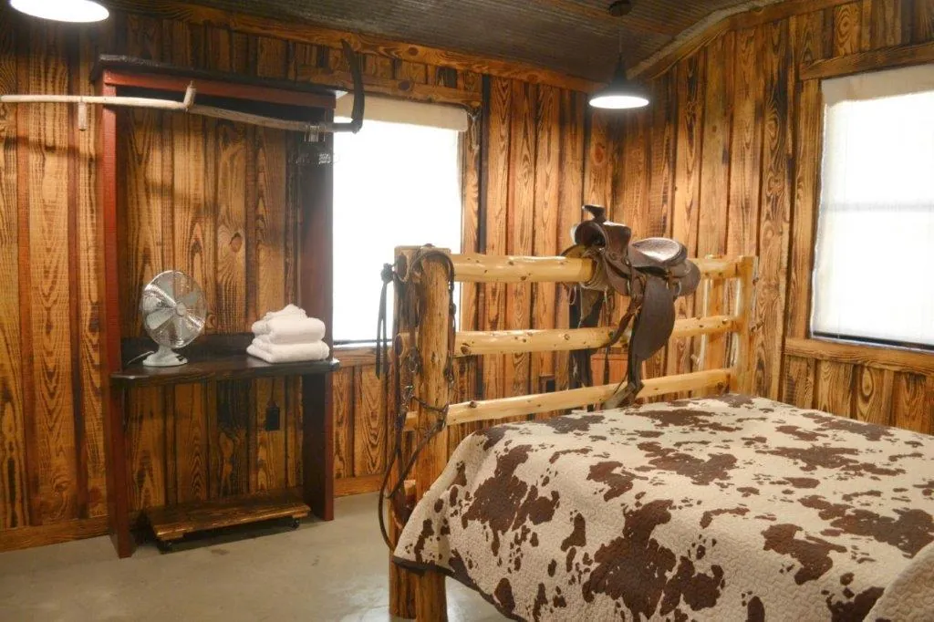 Cowboy Bunk saddle and bed