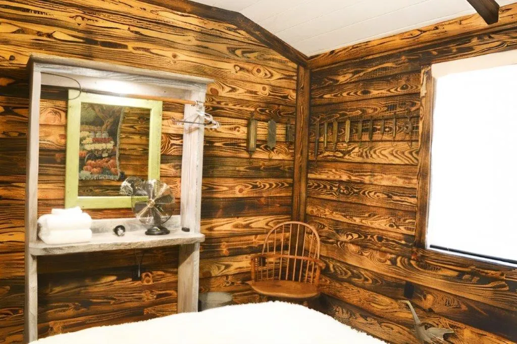 Farmstead vanity and mirror